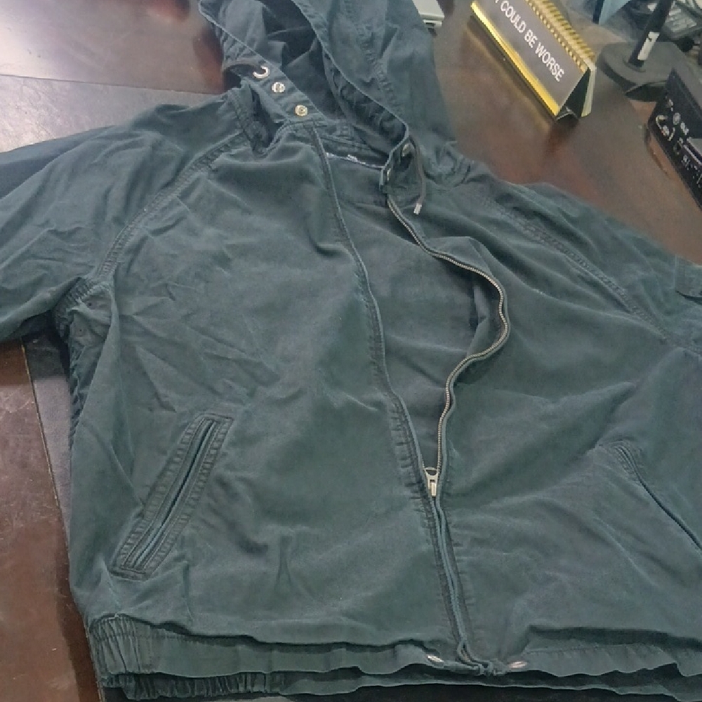 Polo by Ralph Lauren Dark Green Hooded Windbreaker